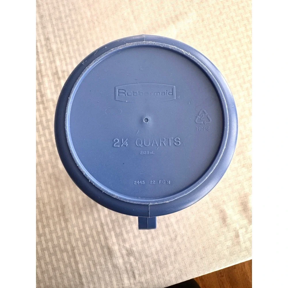 Vintage Tupperware Rubbermaid Pitcher Lot‎ Teal Blue Brown Retro Kitchenware 3pc